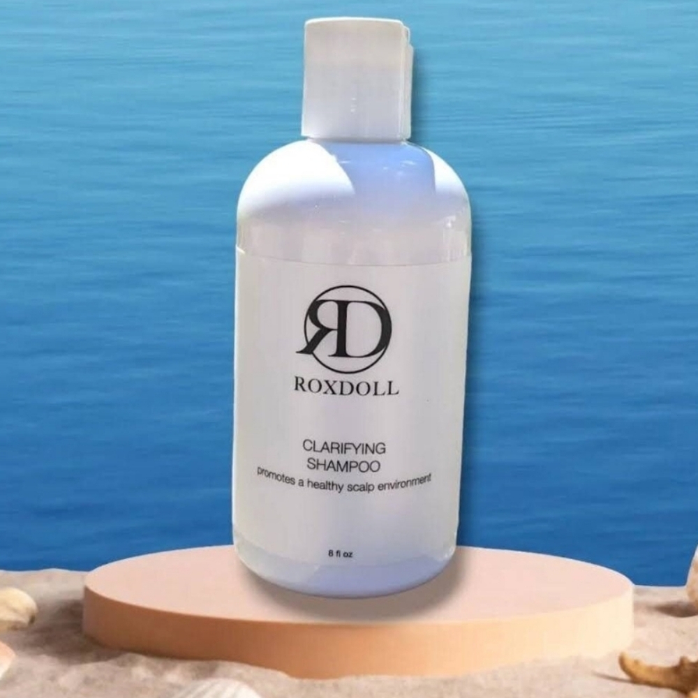 Clarifying SHAMPOO 8 Fl Oz Great For Kids Swimmers Build Up ROXDOLL Cosmetics